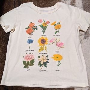 Floral t-shirt